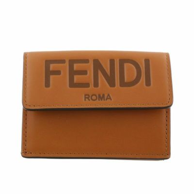 フェンディ FENDI 三つ折り財布 レディース ブラウン 8M0395 AAYZ