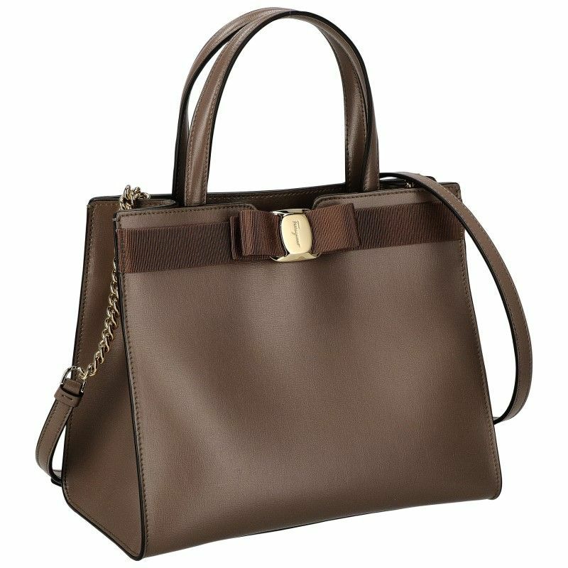 フェラガモ Ferragamo トートバッグ レディース ヴァラ リボン バッグ 
