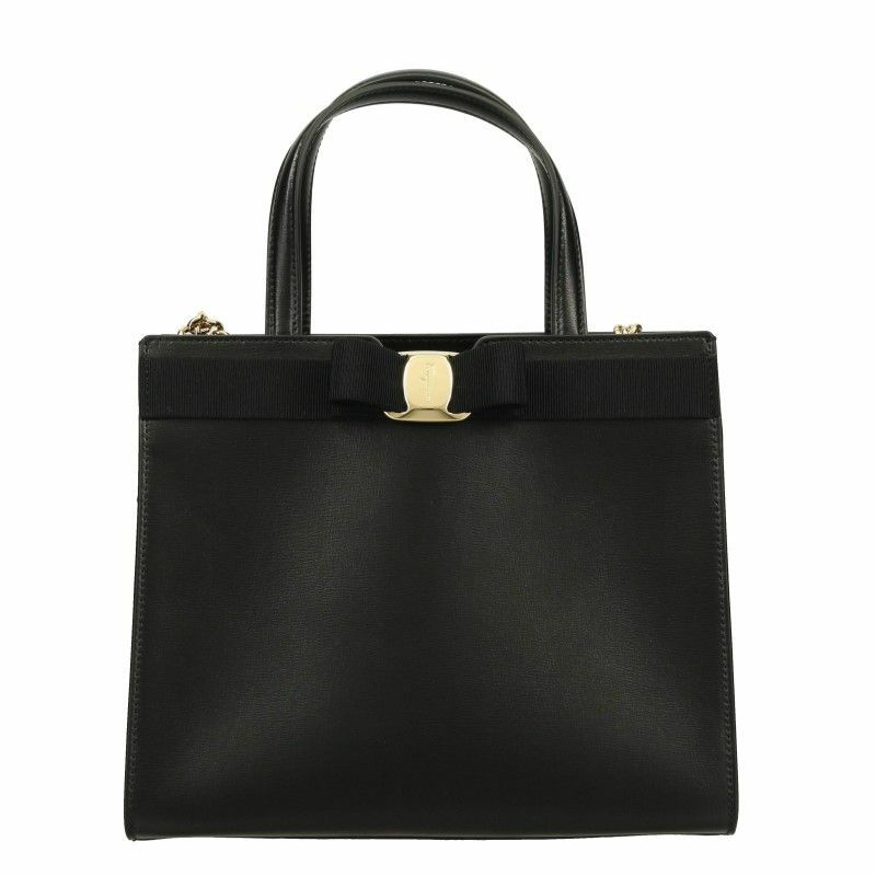 フェラガモ　ブラウントートバッグ FERRAGAMO フェラガモ (Salvatore Ferragamo) トートバッグ 2WAY