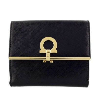 フェラガモ Ferragamo 財布 レディース ブラック 224639 614672 NERO