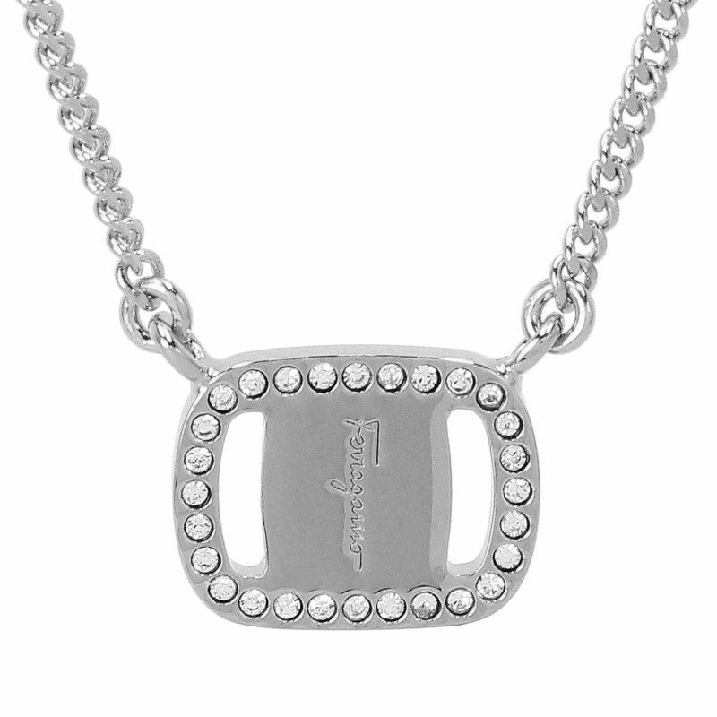 Salvatore Ferragamo フェラガモ　シルバー ネックレス サルバトーレフェラガモ Salvatore Ferragamo FERRAGAMO フェラガモ
