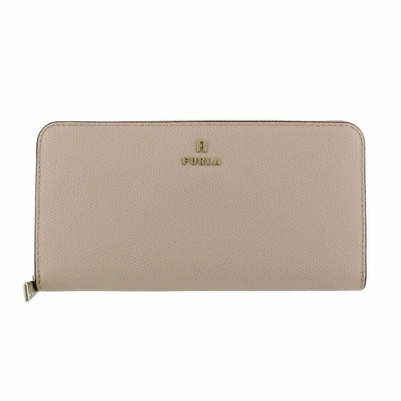 【✨新品・未使用✨】FURLA ベージュレザー長財布　半額以下　✨ フルラ FURLA 長財布 レディース カメリア ベージュ WP00322 ARE000