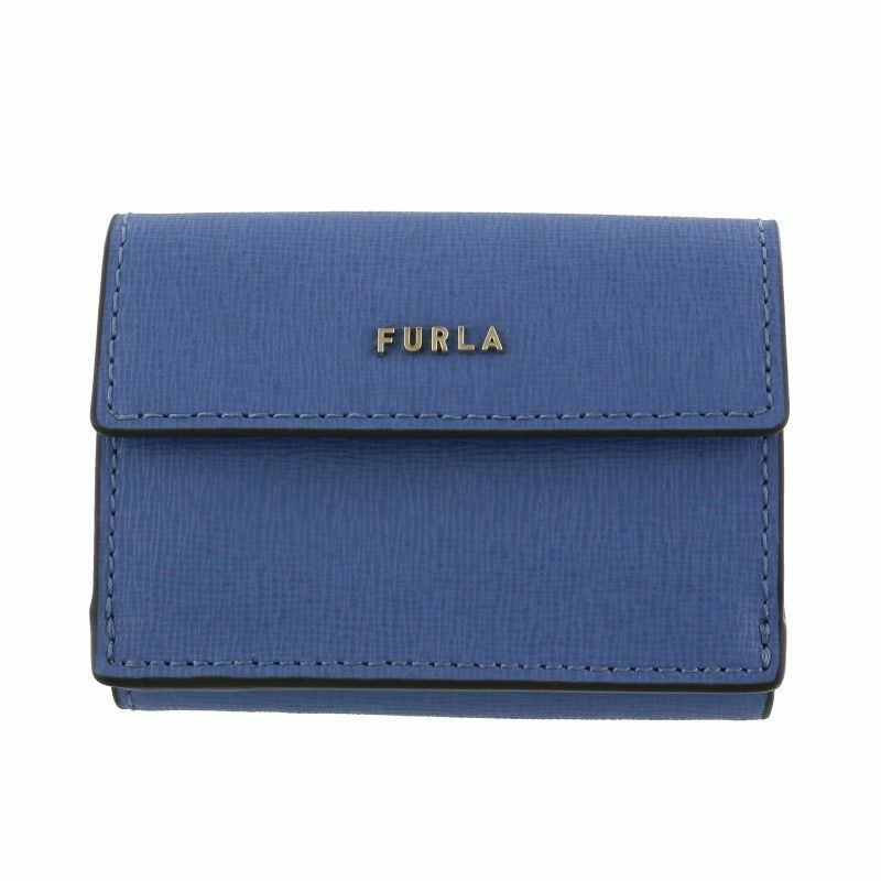 FURLA フルラ 三つ折り財布 バビロン ブルー PCY9UNO B30000 1335S ONDA+ARTEMISIA int.