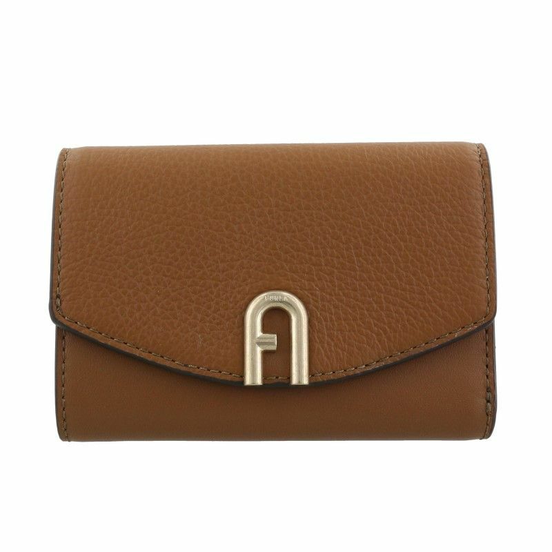 フルラ FURLA 三つ折り財布 レディース プリムラ ブラウン WP00217 BX0053 03B00 COGNAC