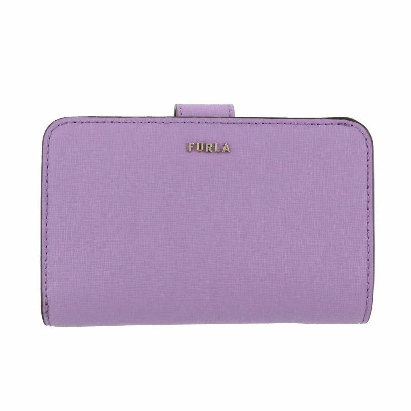 FURLA パープル 二つ折り財布 フルラ 財布 レディース 2つ折り