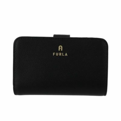 フルラ 二つ折り財布 レディース ブラック カメリア S FURLA WP00315