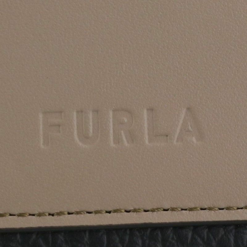 フルラ FURLA 二つ折り財布 レディース ジルダ WP00237 BX0916 1489S COGNAC+NERO+GREIGE