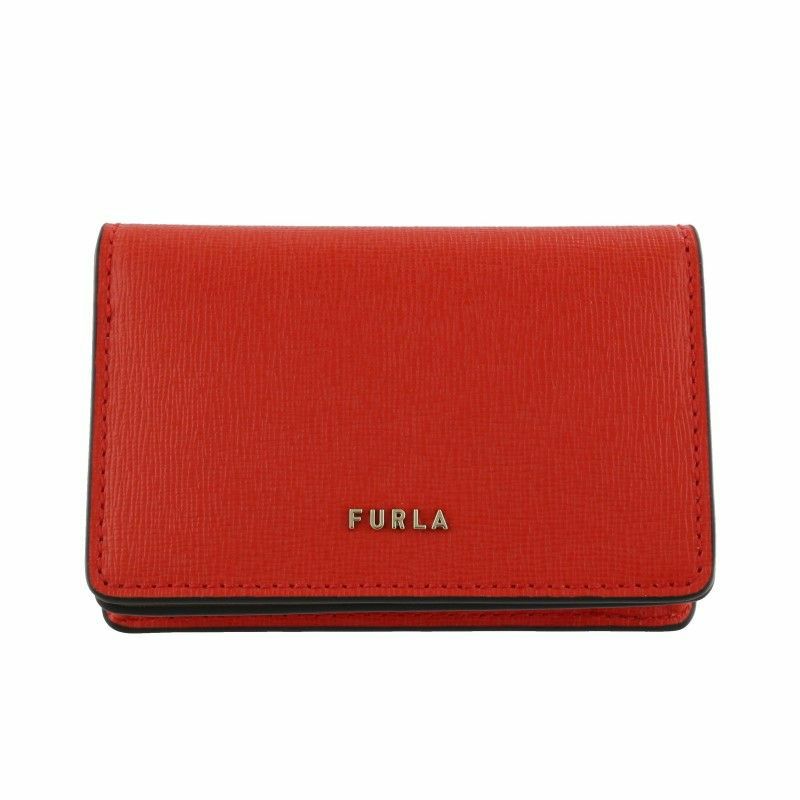 フルラ FURLA カードケース レディース バビロン レッド PCZ1UNO 1670S SPRITZ GREIGE