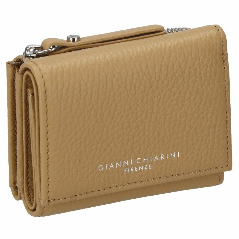 ジャンニ キアリーニ GIANNI CHIARINI 三つ折り財布 レディース ブラウン PF W5065 GRN NATURE | GINZA  LoveLove（ラブラブ）