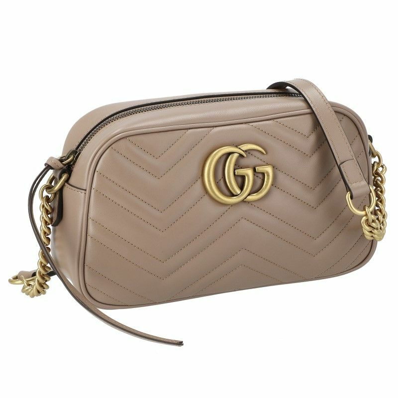 グッチ GUCCI ショルダーバッグ GGマーモント ベージュ 447632 DTD1T  