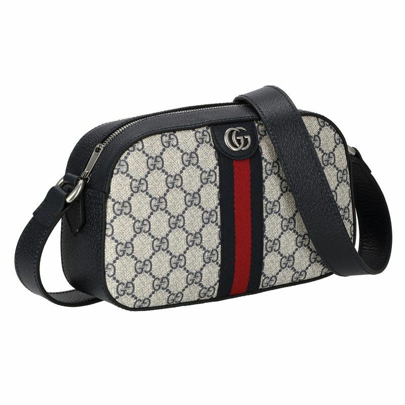 グッチ GUCCI ショルダーバッグ レディース GGスプリーム ブルー 