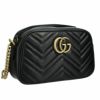 グッチ GUCCI ショルダーバッグ レディース GGマーモント ブラック 447632 DTD1T 1000