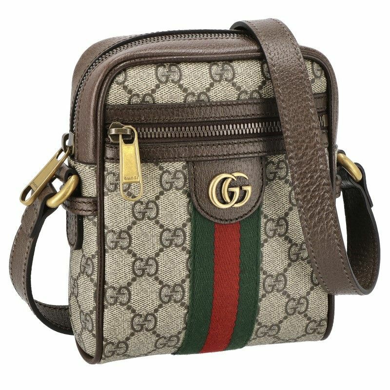 グッチ GUCCI ショルダーバッグ レディース オフィディア ブラウン ...