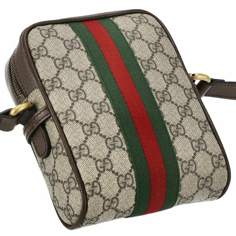 グッチ GUCCI ショルダーバッグ レディース オフィディア ブラウン ...