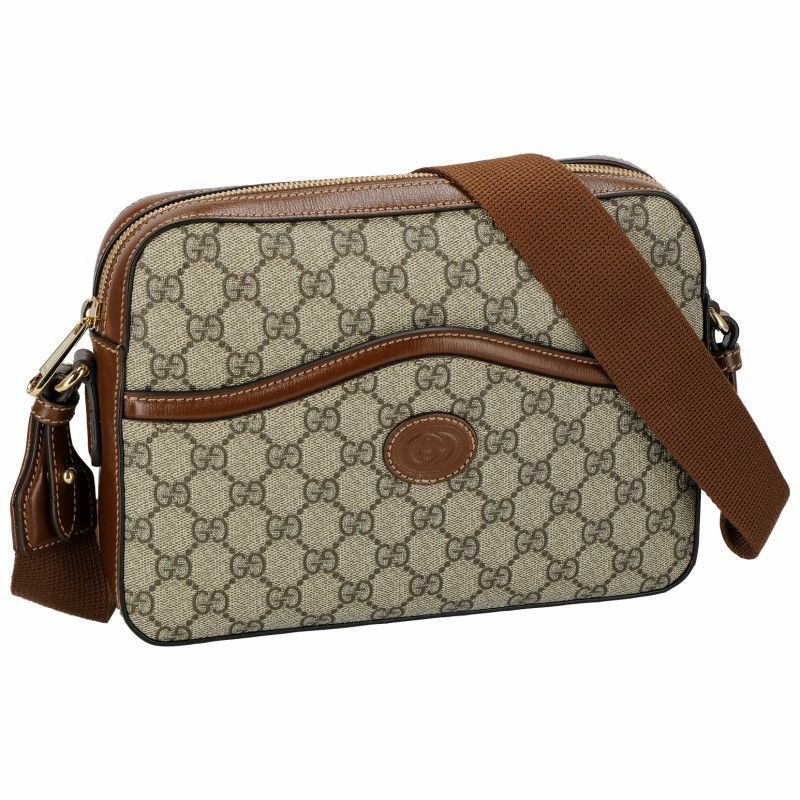 グッチ GUCCI ショルダーバッグ レディース ブラウン 675891 92THG 8563 GGスプリーム