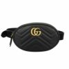 グッチ GUCCI ボディバッグ レディース GGマーモント ブラック 476434 DSVRT 1000