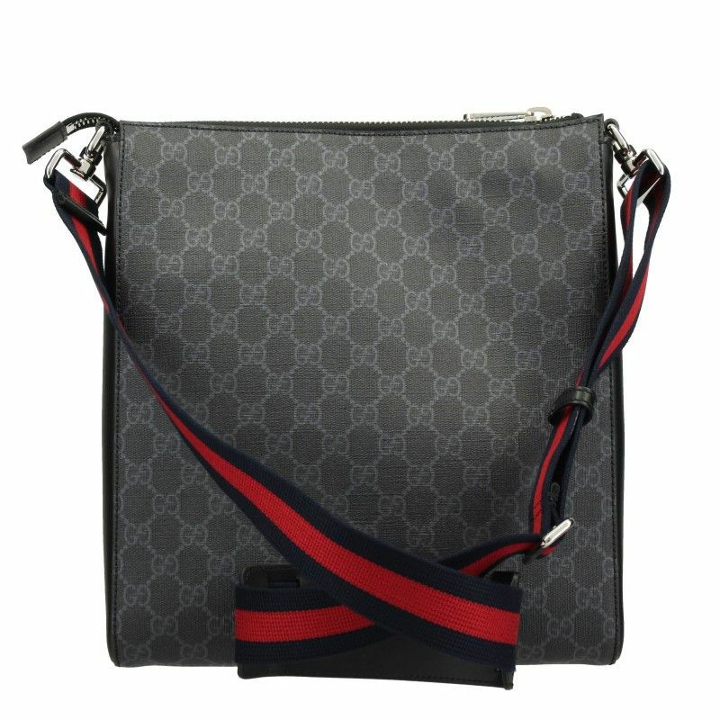 グッチ GUCCI ショルダーバッグ メンズ GGスプリーム ブラック 474137 