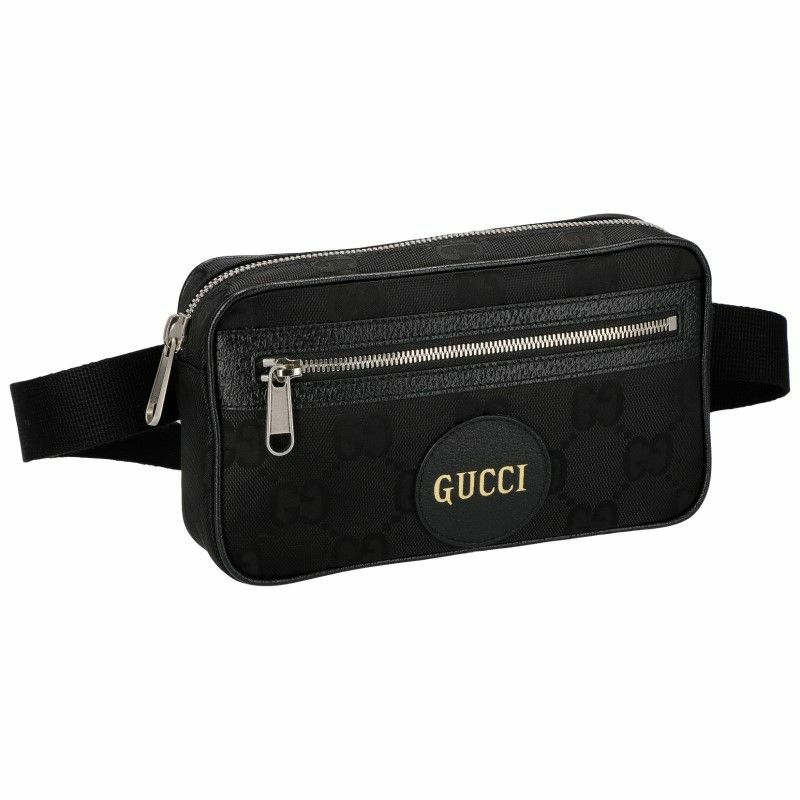 グッチ GUCCI ボディバッグ メンズ グッチオフ ベルト バッグ ブラック 