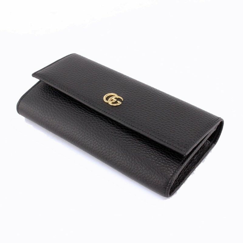 グッチ GUCCI 長財布 456116 CAO0G 1000 ブラック