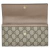 グッチ GUCCI 長財布 レディース GG マーモント ベージュ 456116 17WAG 5788