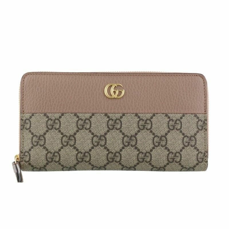 グッチ GUCCI 長財布 レディース GG マーモント ベージュ 456116 17WAG 