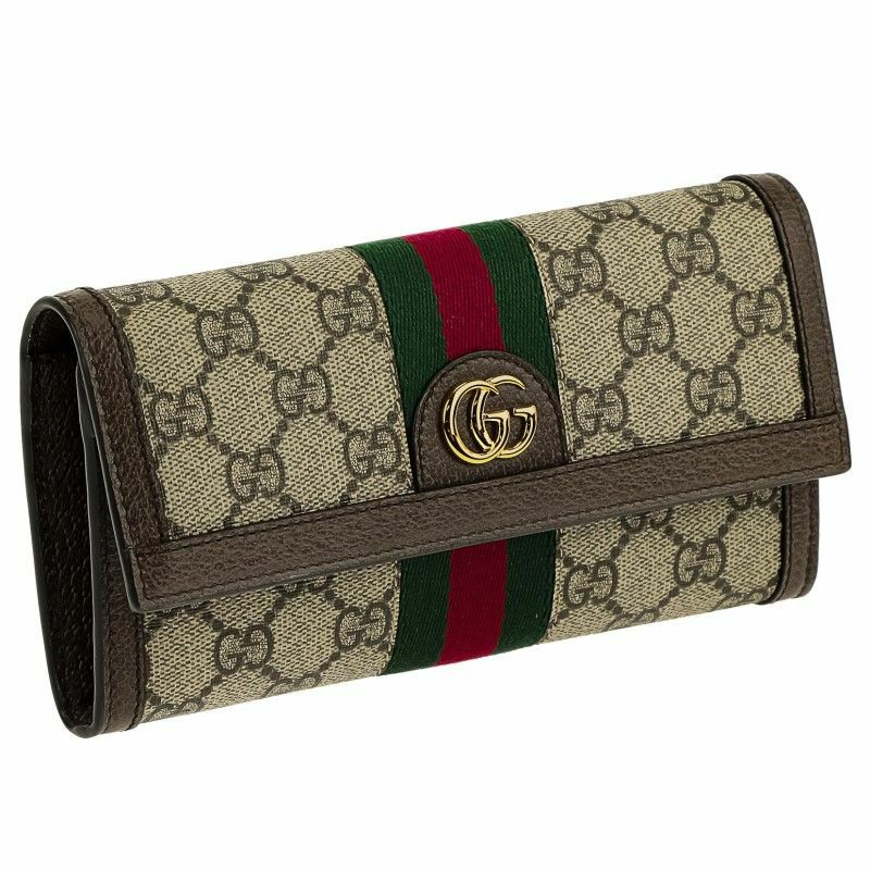 グッチ GUCCI 長財布 レディース オフィディア ブラウン 523153 96IWG 
