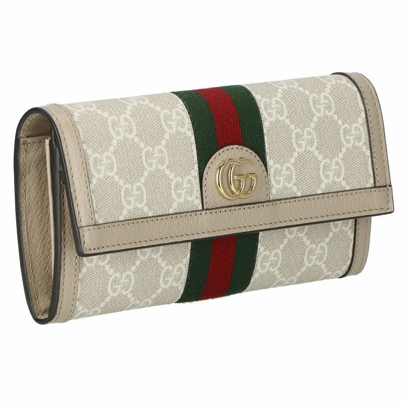 グッチ GUCCI 長財布 レディース オフィディア ベージュ 523153 UULAG 9682