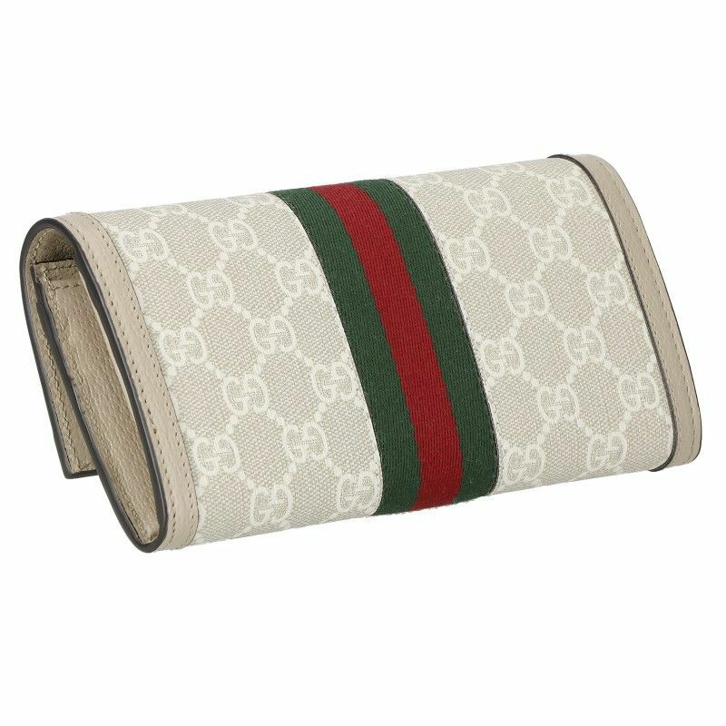 グッチ GUCCI 長財布 レディース オフィディア ベージュ 523153 UULAG 9682