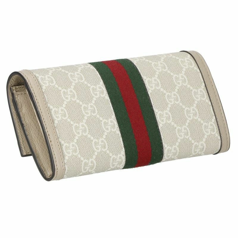グッチ GUCCI 長財布 レディース オフィディア ベージュ 523153 UULAG 