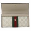 グッチ GUCCI 長財布 レディース オフィディア ベージュ 523153 UULAG 9682