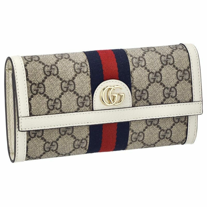 グッチ GUCCI 長財布 レディース オフィディア ホワイト 523153 96IWG 