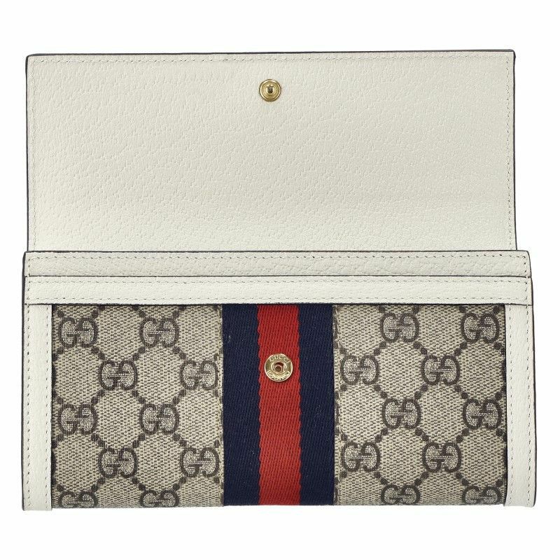 グッチ GUCCI 長財布 レディース オフィディア ホワイト 523153 96IWG 9794 BEIGE WHITE | GINZA  LoveLove（ラブラブ）