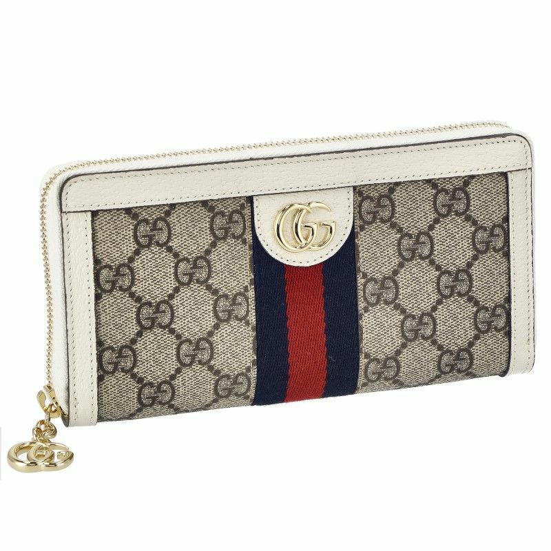 グッチ GUCCI 長財布 レディース オフィディア ホワイト 523154 96IWG 