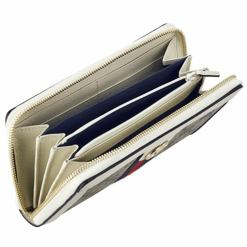 グッチ GUCCI 長財布 レディース オフィディア ホワイト 523154 96IWG 