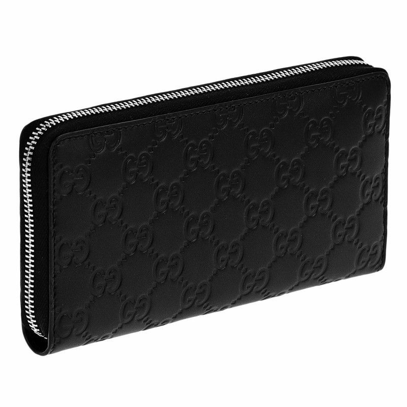 グッチ GUCCI 長財布 レディース グッチシマ ブラック 473928 CWC1N 1000