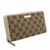 グッチ GUCCI 長財布 レディース グッチシマ メタルバー ベージュ 307980 KY9IG 9773