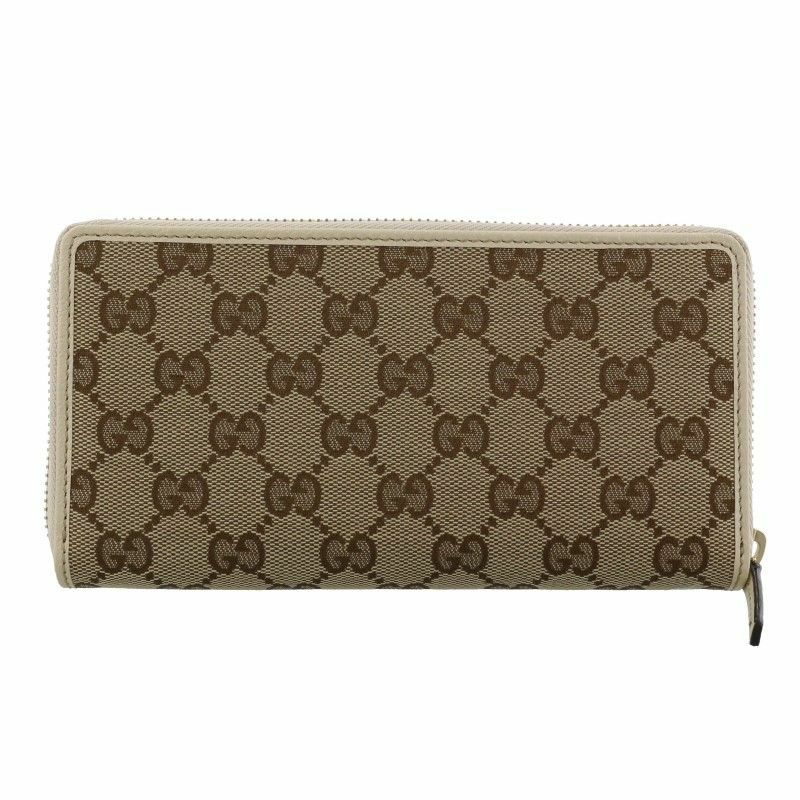 グッチ GUCCI 長財布 レディース グッチシマ メタルバー ベージュ 307980 KY9IG 9773