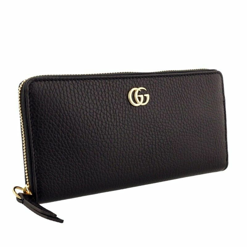 グッチ GUCCI 長財布 レディース プチマーモント ブラック 456117  