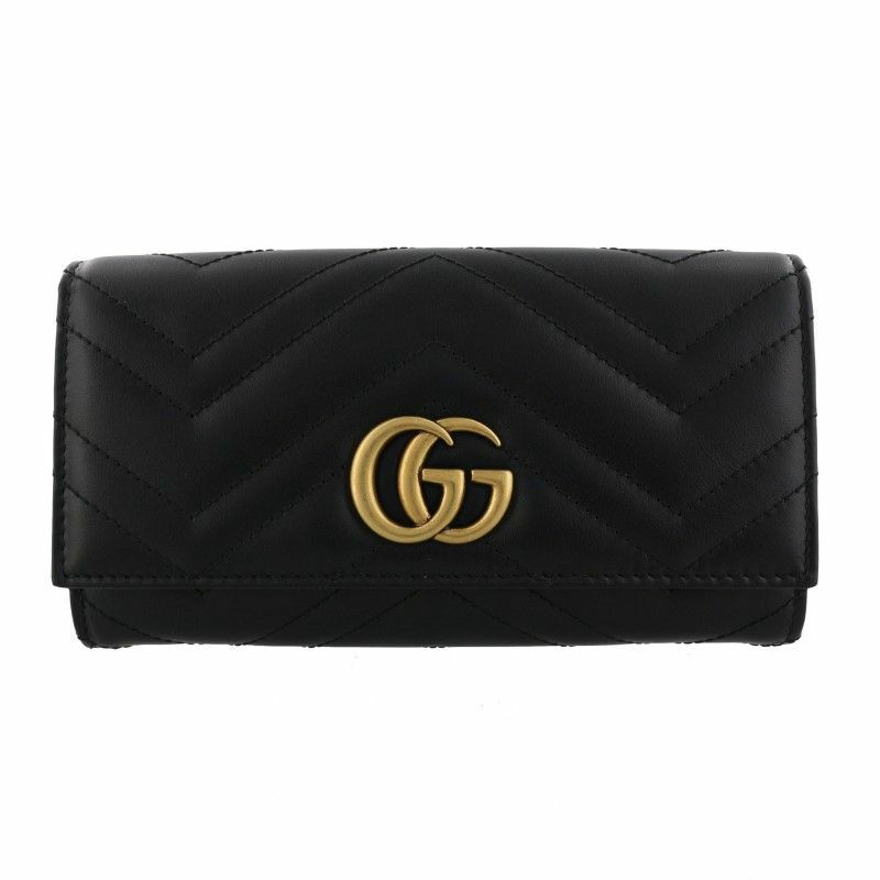 グッチ GUCCI 長財布 レディース ブラック 443436 DTD1T 1000