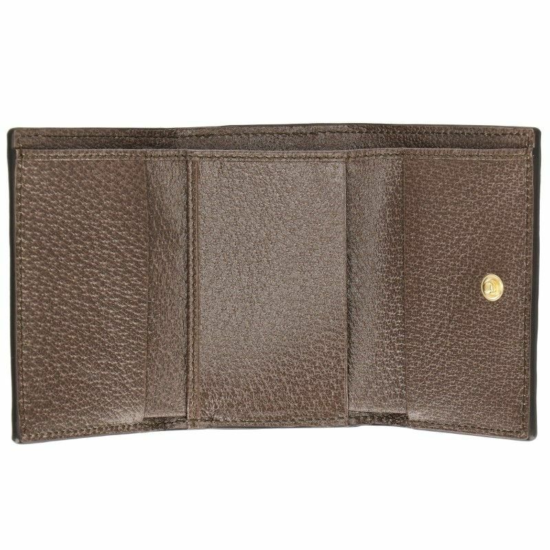 グッチ GUCCI 三つ折り財布 レディース オフィディア ブラウン 644334 96IWG 8745