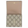 グッチ GUCCI 二つ折り財布 レディース GGマーモント ピンク 598587 17WAG 5788