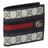 グッチ GUCCI 二つ折り財布 レディース オフィディア ブルー 597609 96IWN 4076