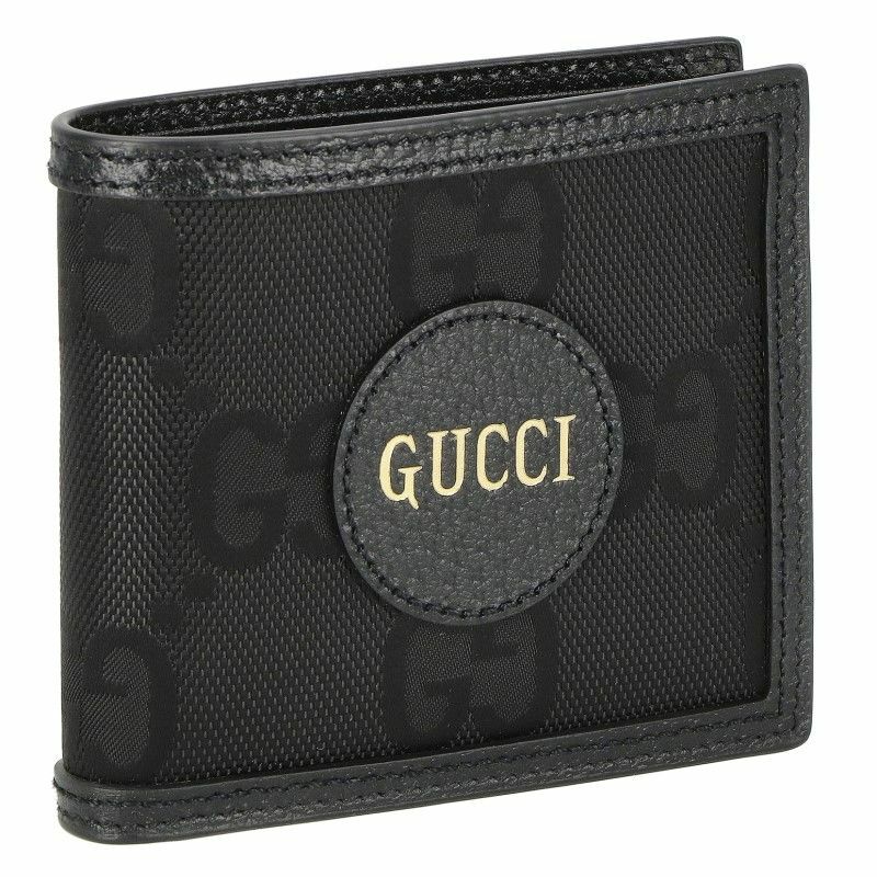 グッチ GUCCI 二つ折り財布 メンズ ブラック 625574 H9HAN 1000  