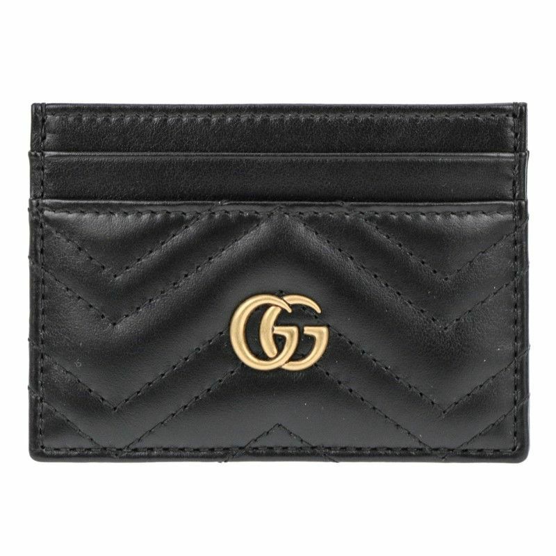 グッチ GUCCI カードケース レディース GGマーモント ブラック 443127 DTD1T 1000