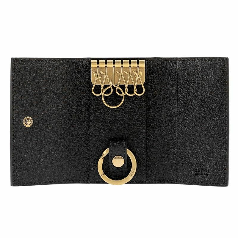 グッチ GUCCI キーケース 435305 DJ20T 1000 ブラック | GINZA 