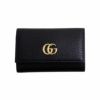 グッチ GUCCI キーケース 456118 CA00G 1000 BLACK ブラック プチ マーモント