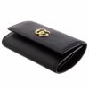 グッチ GUCCI キーケース 456118 CA00G 1000 BLACK ブラック プチ マーモント