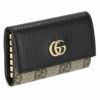 グッチ GUCCI キーケース レディース GG マーモント ブラック 456118 17WAG 1283