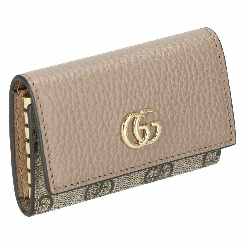 グッチ GUCCI キーケース レディース GG マーモント ベージュ 456118 17WAG 5788 | GINZA LoveLove（ラブラブ）