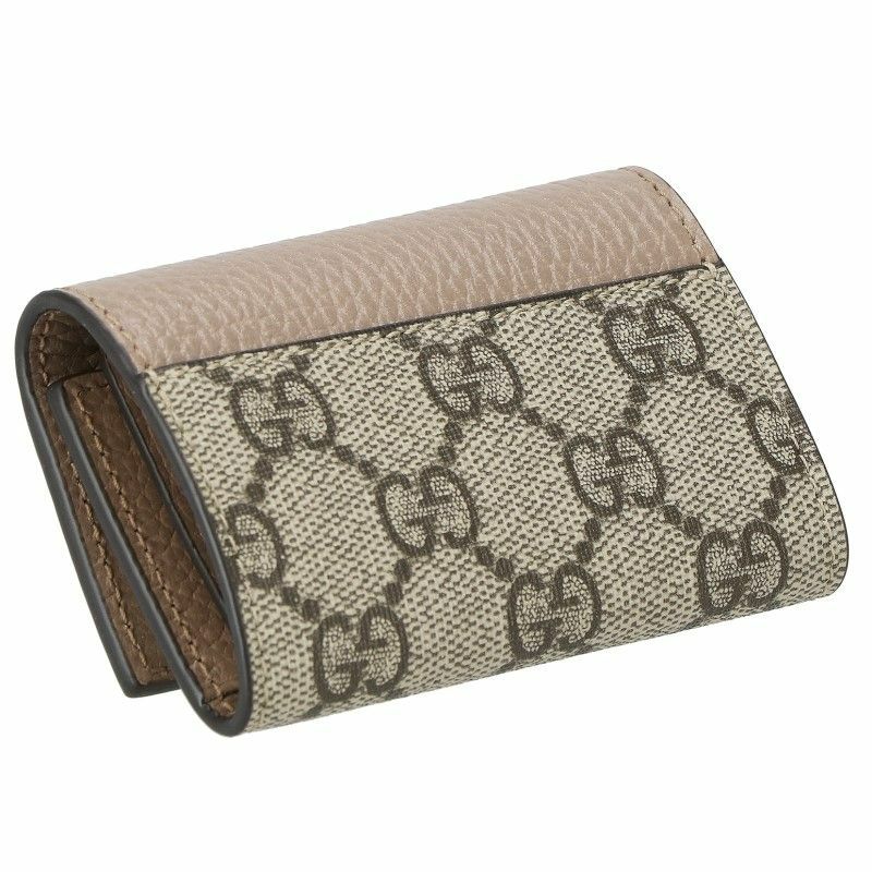 グッチ GUCCI キーケース レディース GG マーモント ベージュ 456118 17WAG 5788